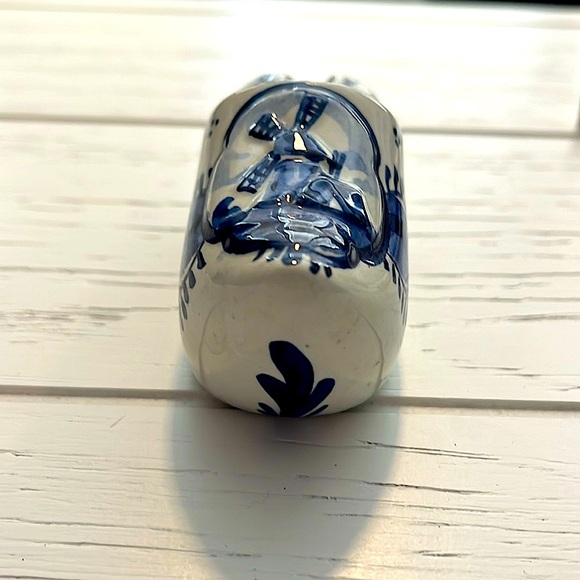 Delft Porcelain Windmill Boot - Picture 9 of 12